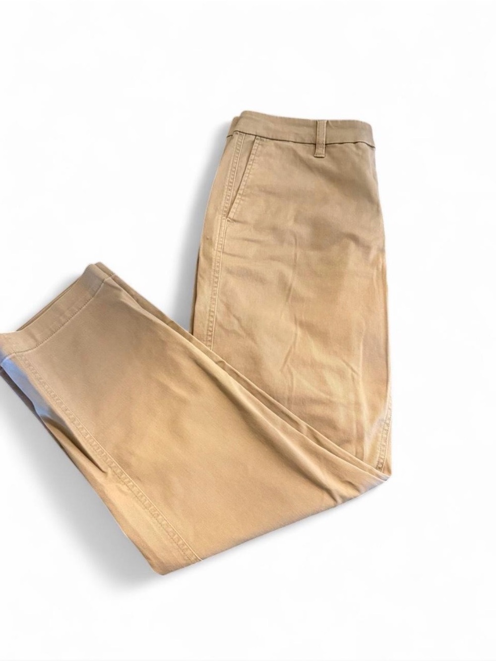 J. Crew High Rise Girlfriend Chinos Size 10- Beige